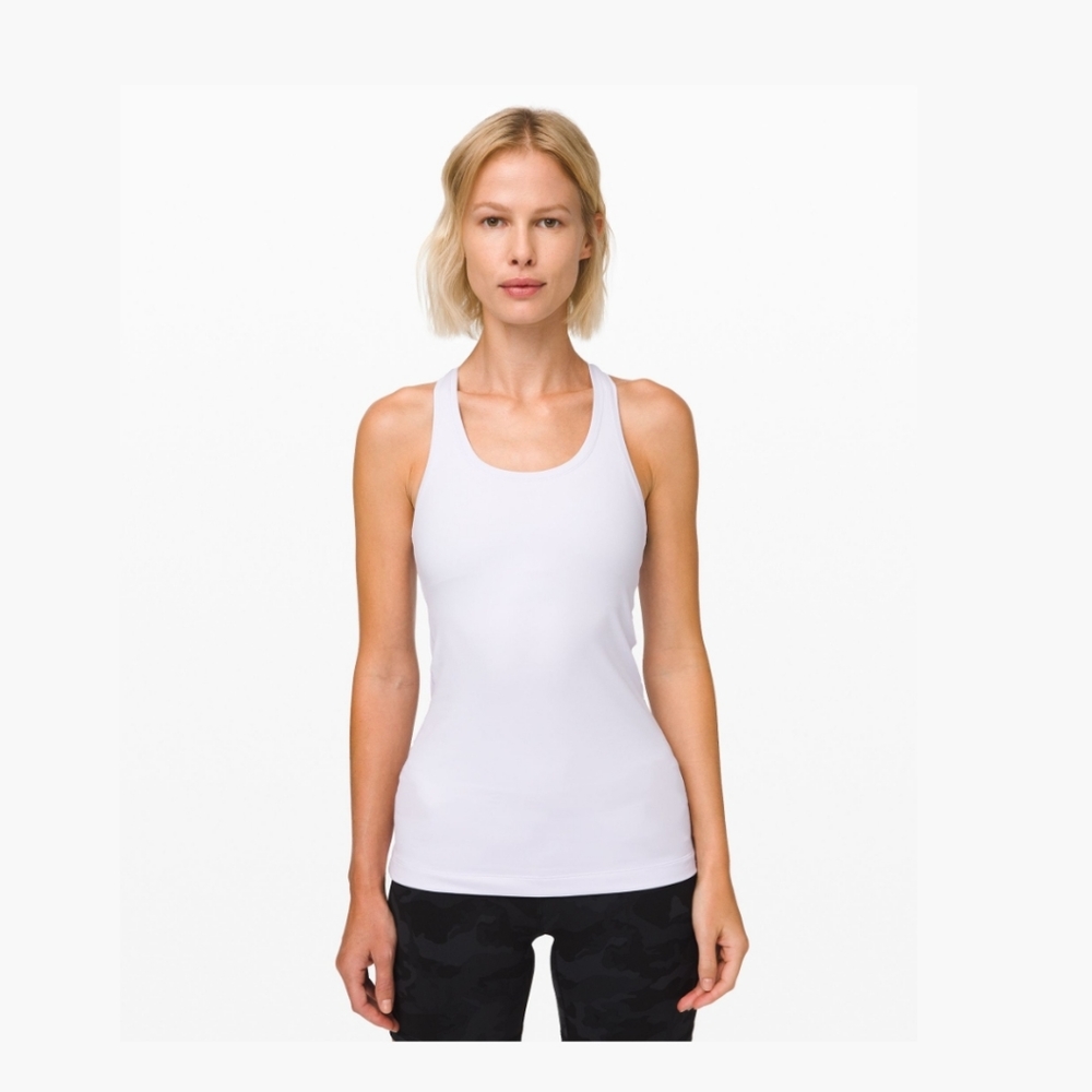 Lululemon cool racerback II nulu lilac size 8